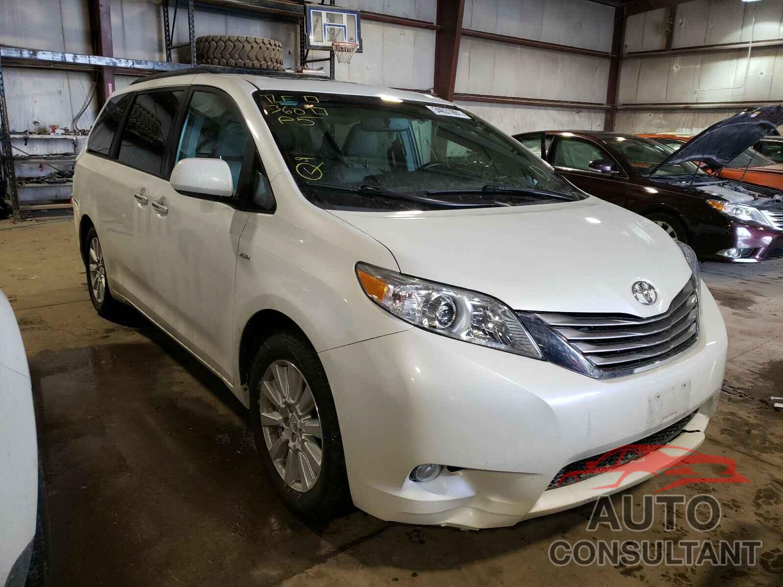 TOYOTA SIENNA 2017 - 5TDDZ3DC8HS182634