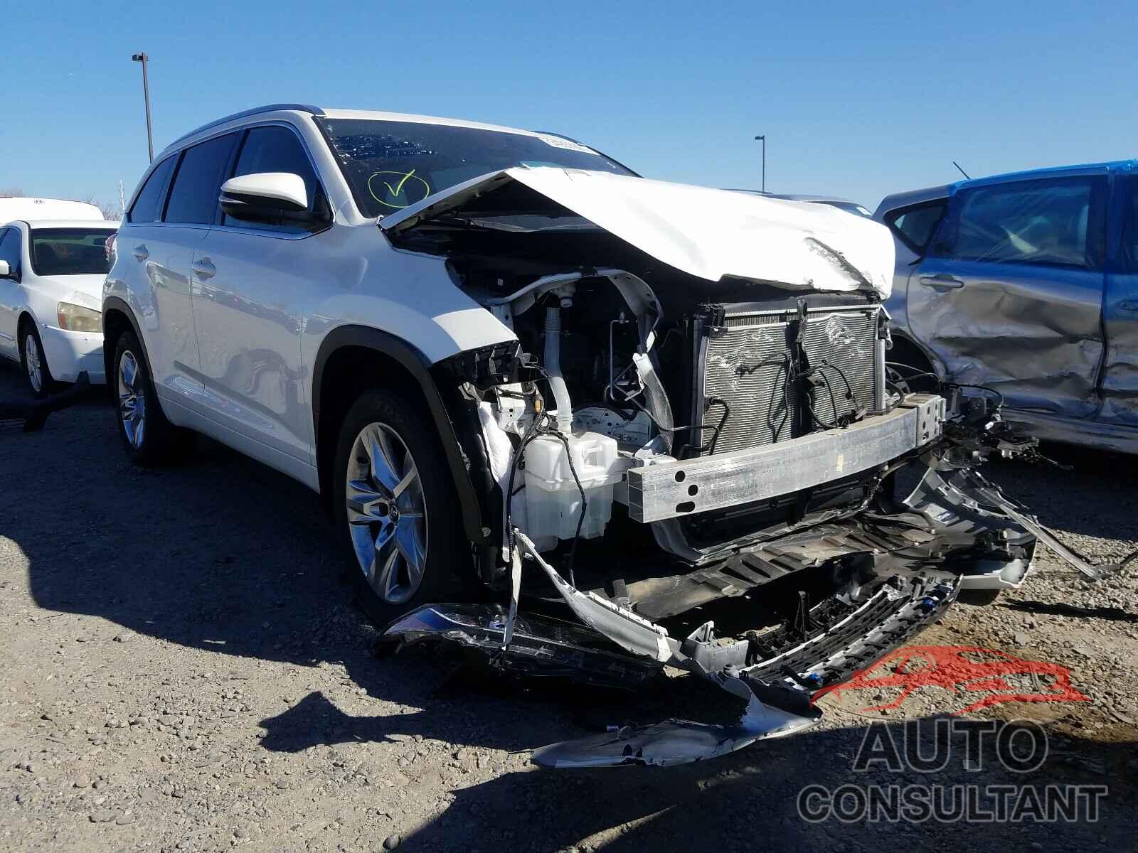TOYOTA HIGHLANDER 2018 - 5TDDZRFH6JS843806