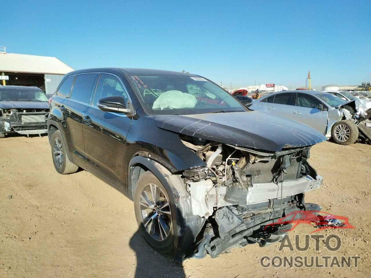 TOYOTA HIGHLANDER 2017 - 5TDZARFH0HS024748