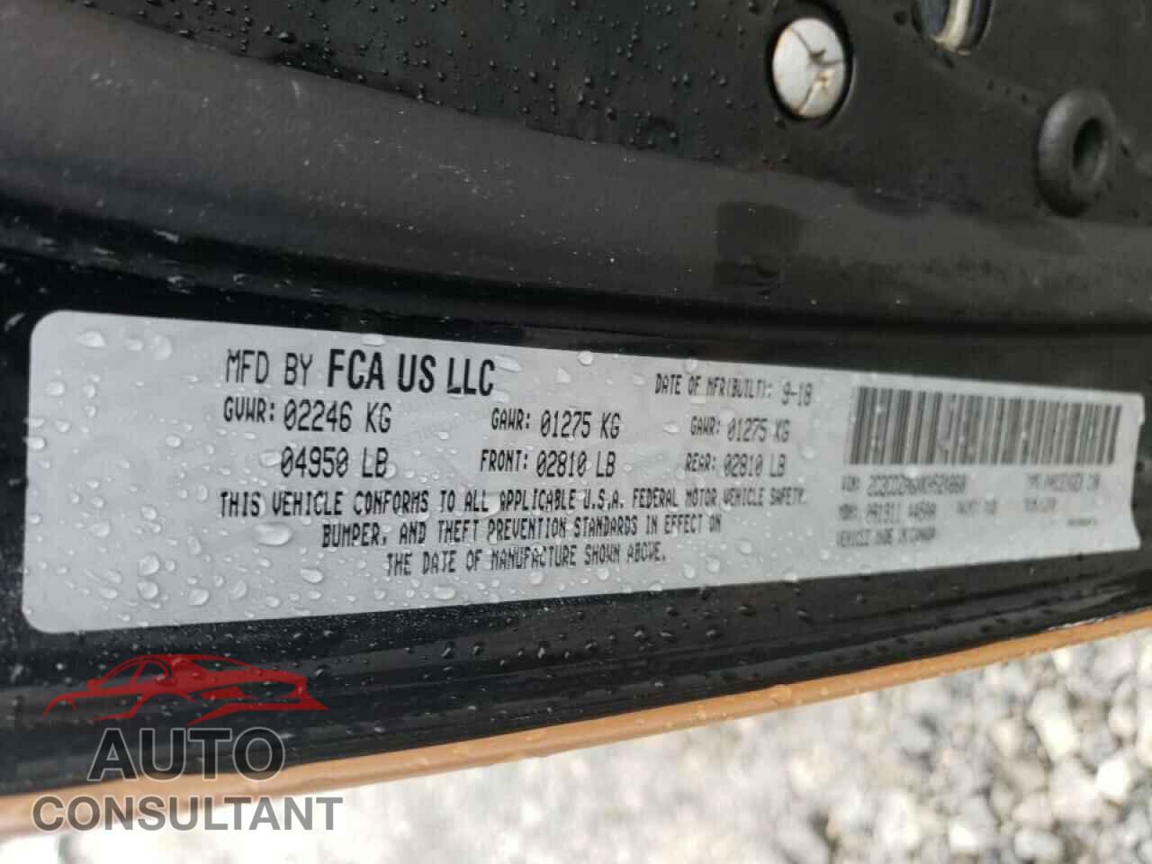 DODGE CHALLENGER 2019 - 2C3CDZAGXKH524860