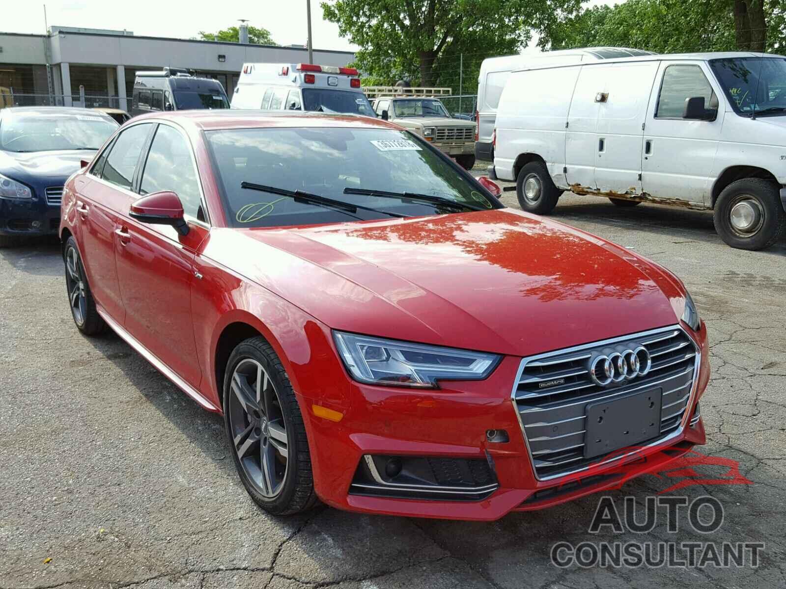 AUDI A4 2017 - WAUFNAF40HN017355