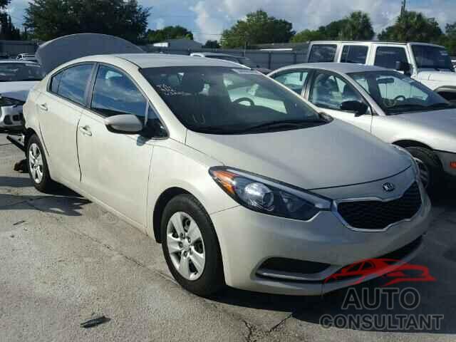 KIA FORTE 2015 - KNAFK4A60F5387513