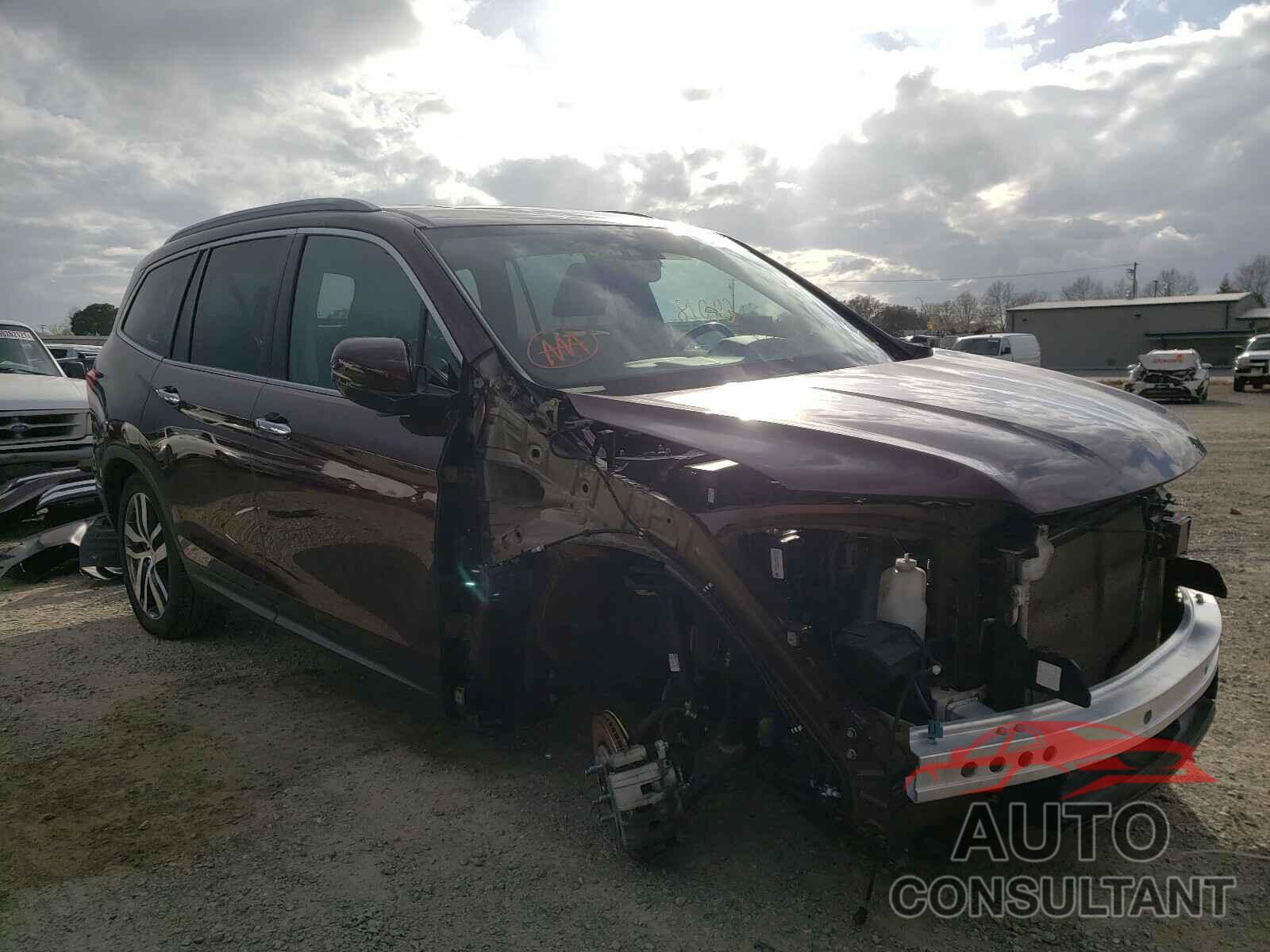 HONDA PILOT 2016 - 5FNYF6H08GB128409
