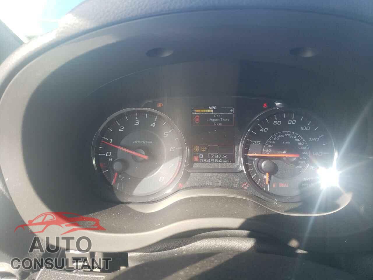 SUBARU WRX 2018 - JF1VA1F67J9823340