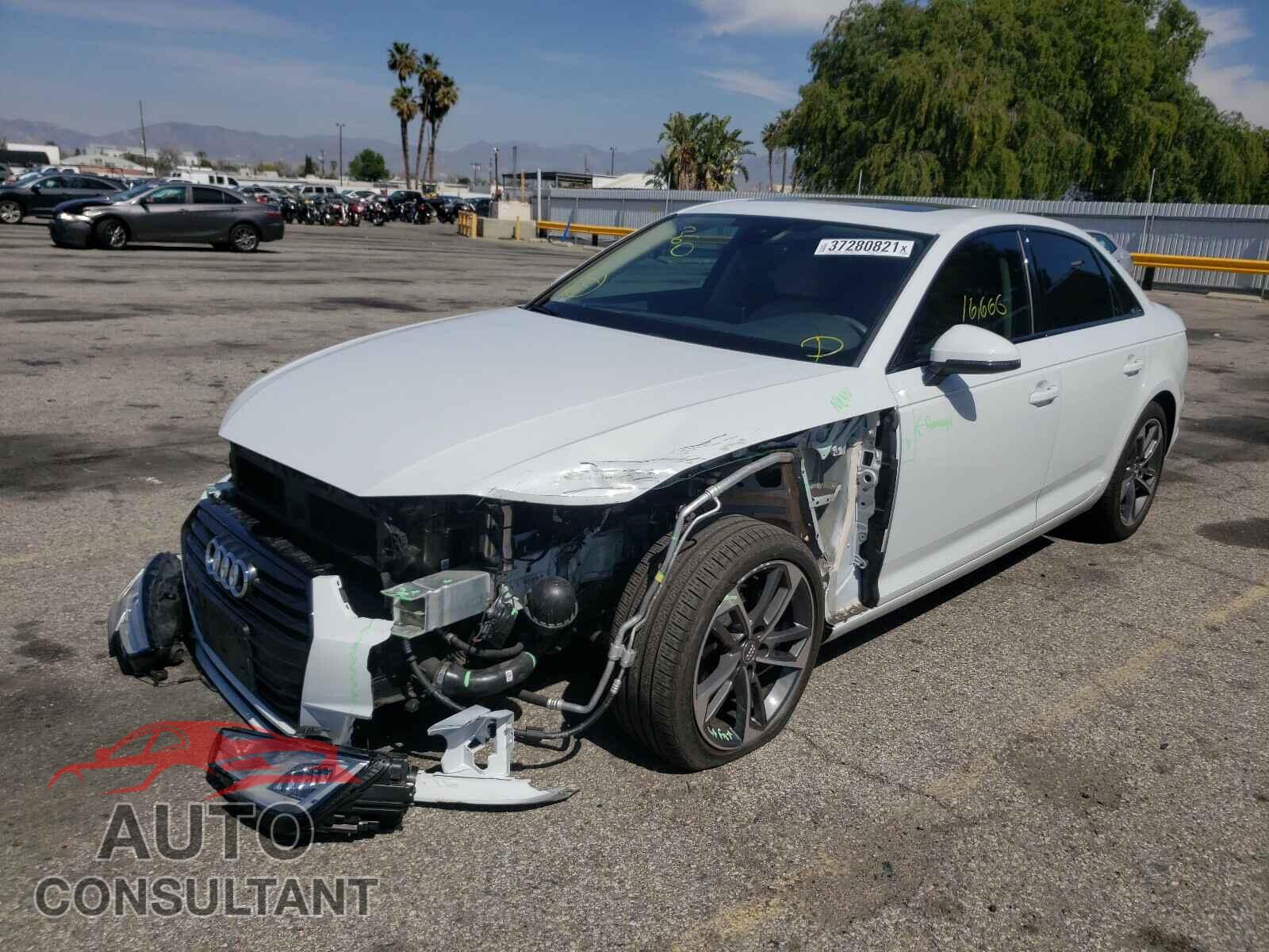 AUDI A4 2019 - WAUGMAF4XKN012579