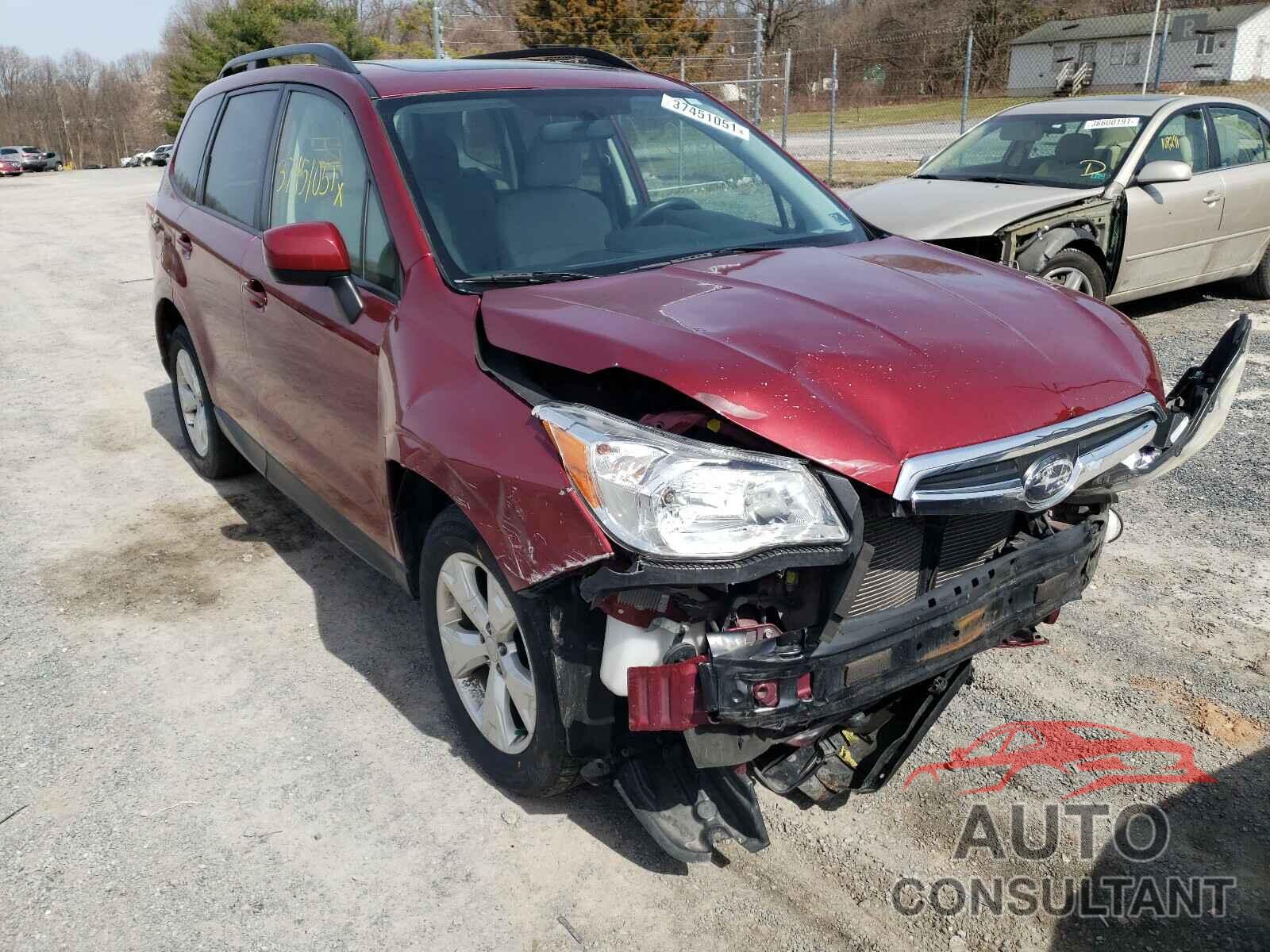 SUBARU FORESTER 2016 - JF2SJADC6GH540160