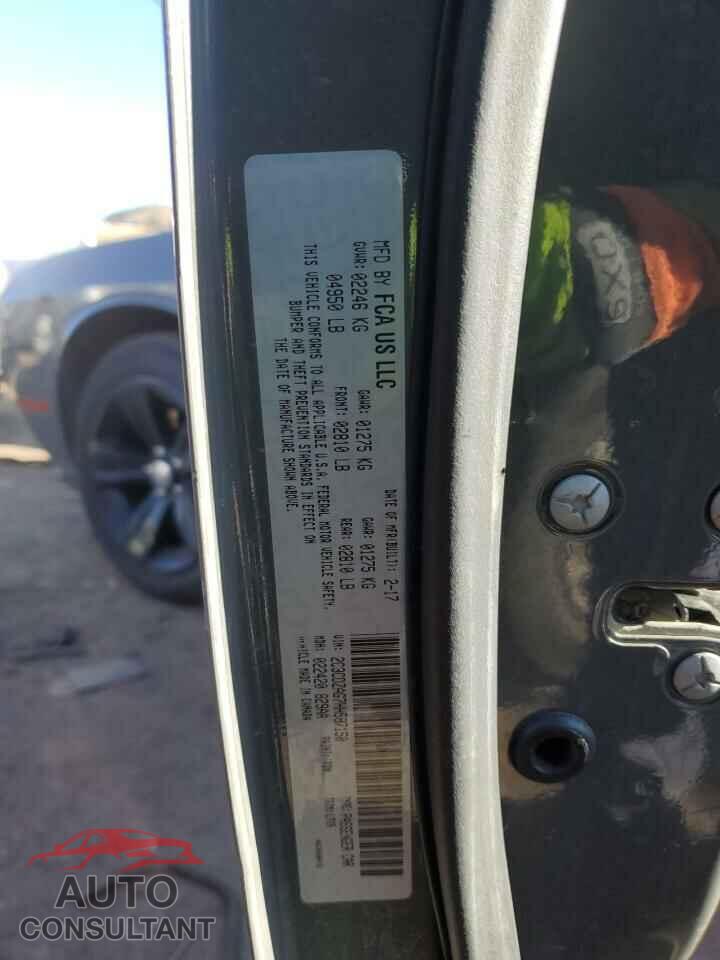 DODGE CHALLENGER 2017 - 2C3CDZAG7HH587150