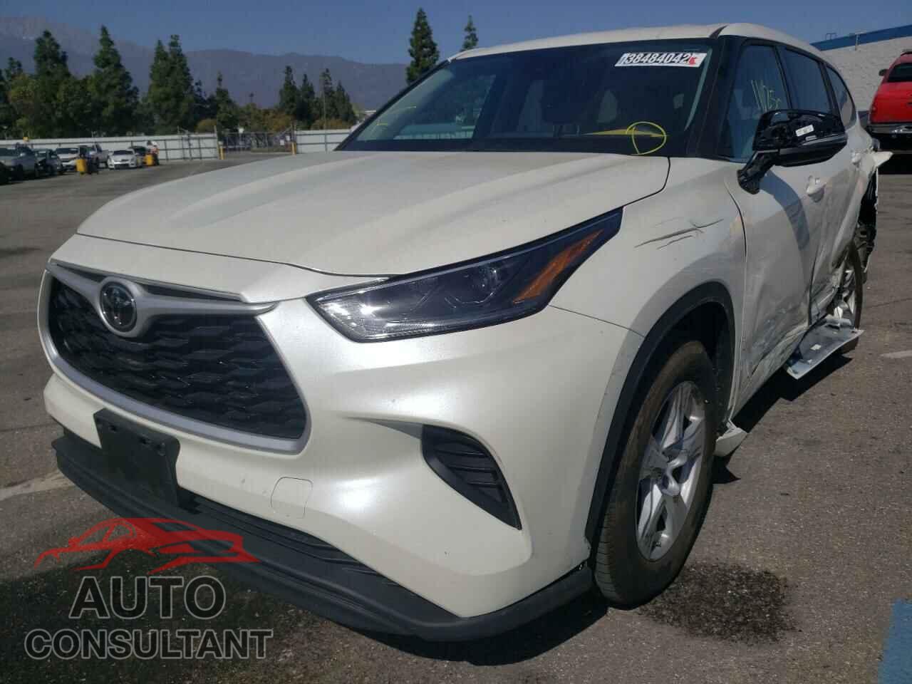TOYOTA HIGHLANDER 2021 - 5TDCZRAH9MS521846