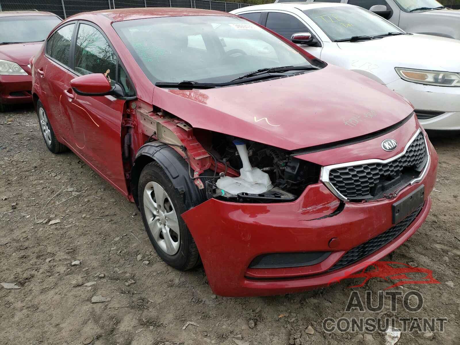 KIA FORTE 2016 - KNAFK4A68G5609300