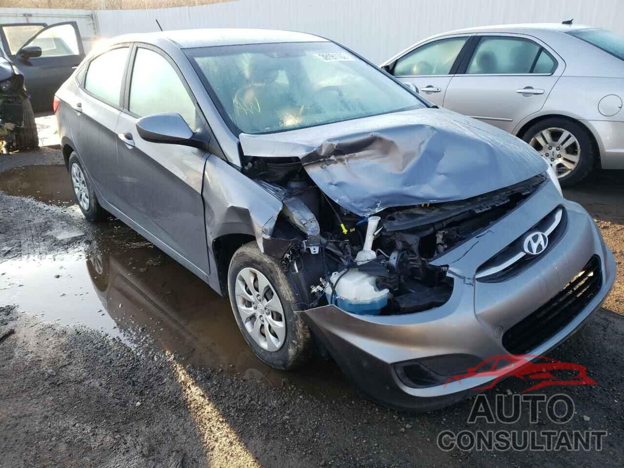 HYUNDAI ACCENT 2017 - KMHCT4AE9HU282242