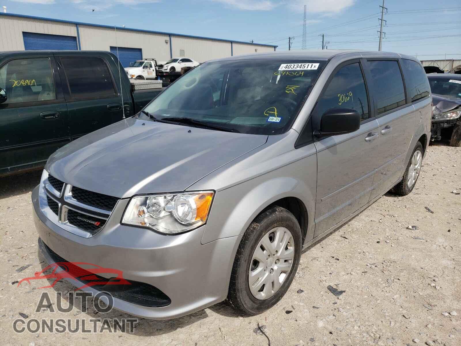 DODGE GRAND CARA 2017 - 2C4RDGBG7HR641064