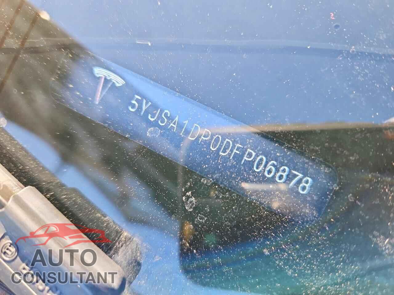 TESLA MODEL S 2013 - 5YJSA1DP0DFP06878