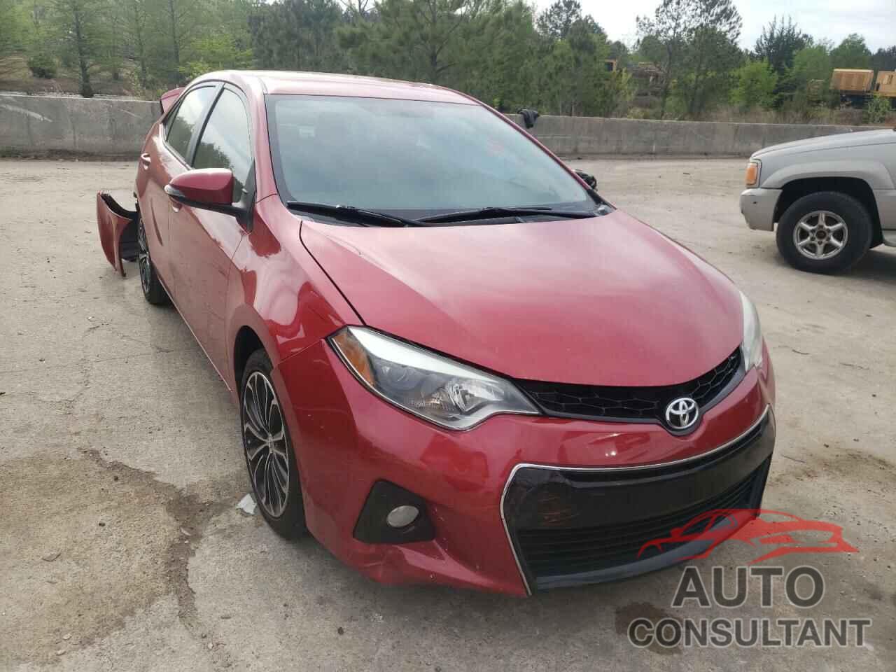 TOYOTA COROLLA 2016 - 2T1BURHE3GC491746