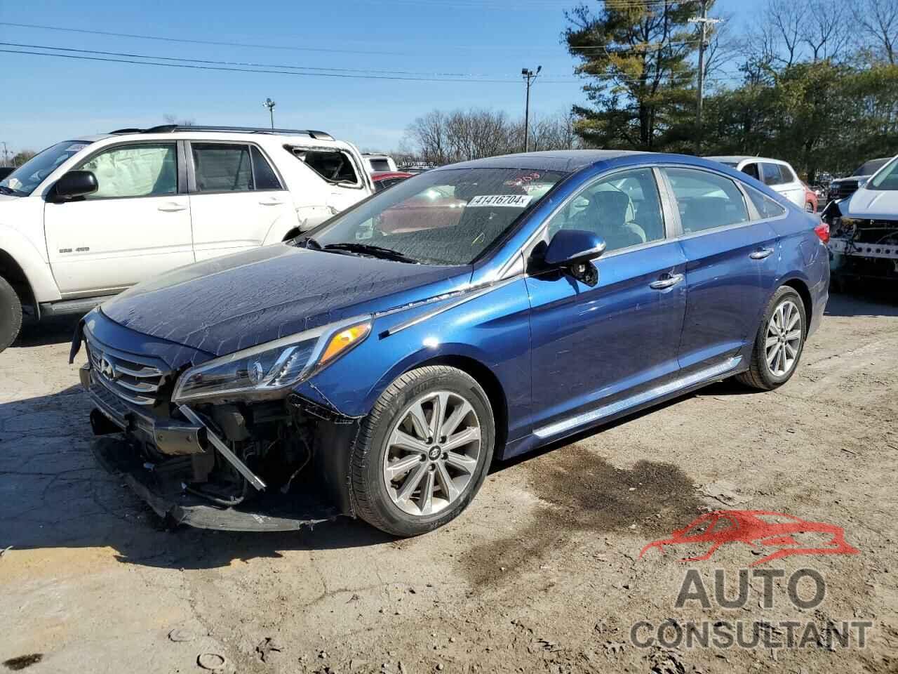 HYUNDAI SONATA 2017 - 5NPE34AF4HH465208