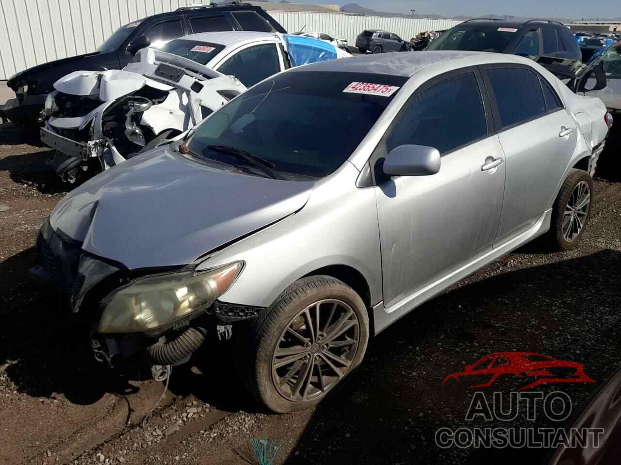 TOYOTA COROLLA 2010 - 1NXBU4EE3AZ212342