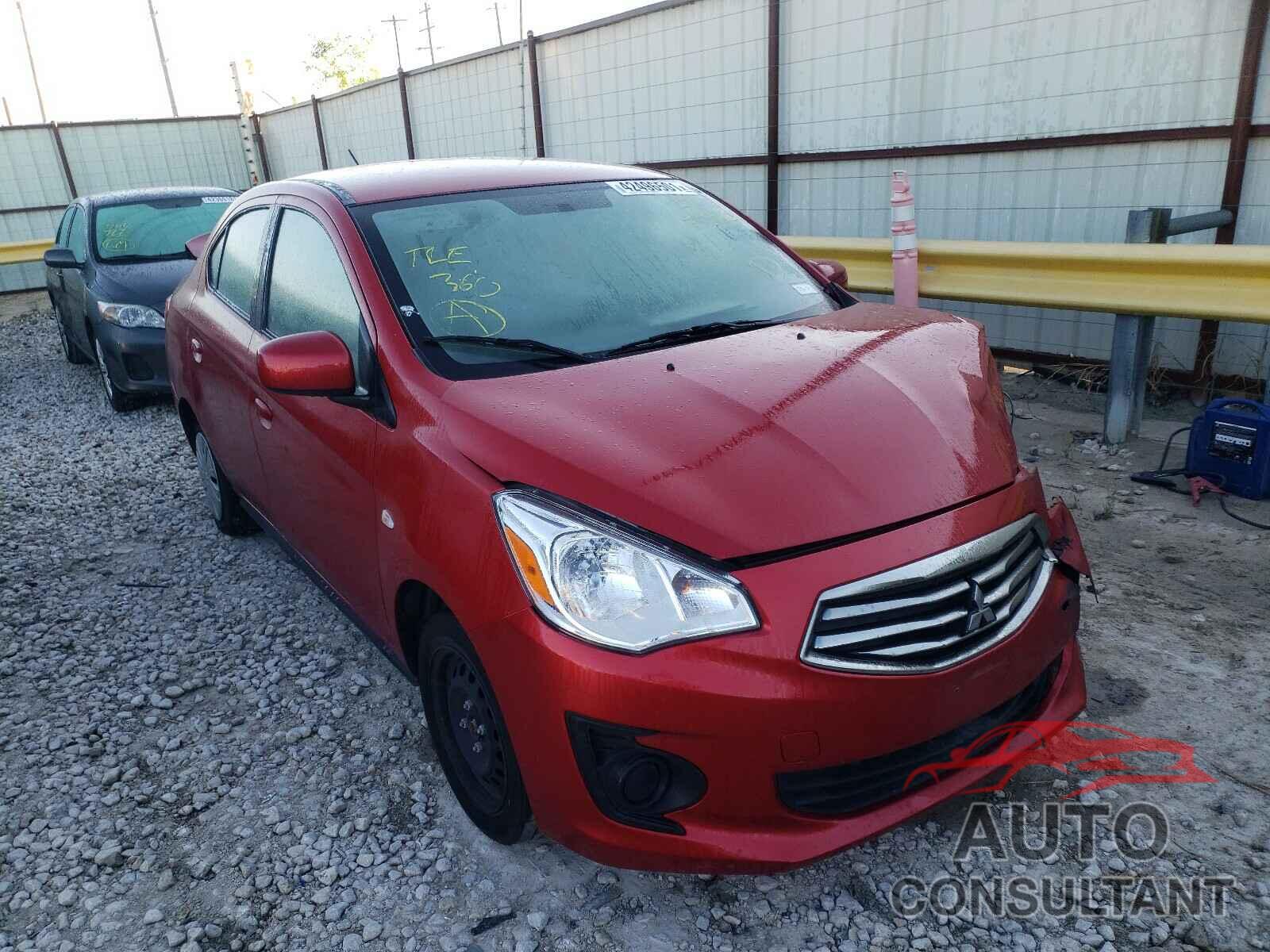 MITSUBISHI MIRAGE 2019 - ML32F3FJXKHF05630