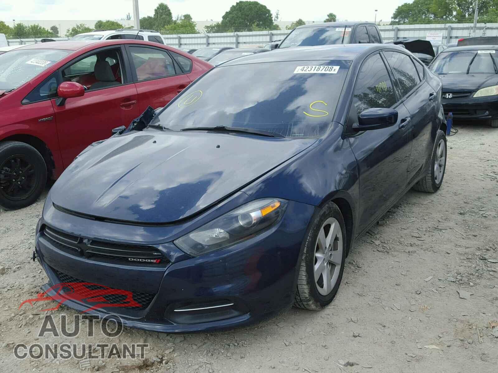 DODGE DART 2015 - 1C3CDFBB6FD150123