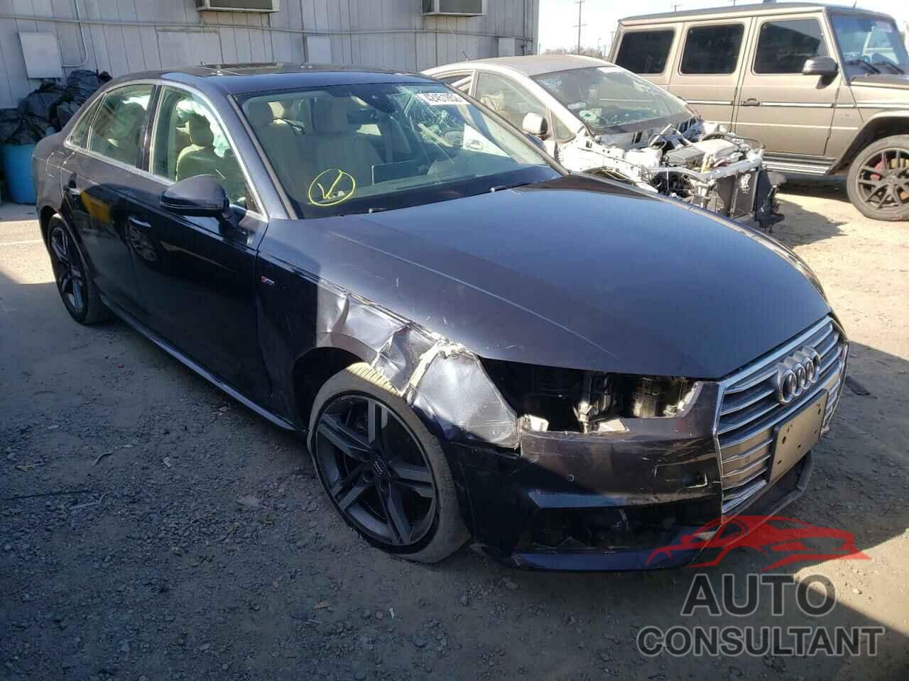 AUDI A4 2018 - WAULMAF40JA229014