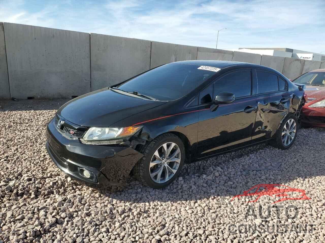 HONDA CIVIC 2012 - 2HGFB6E54CH702397