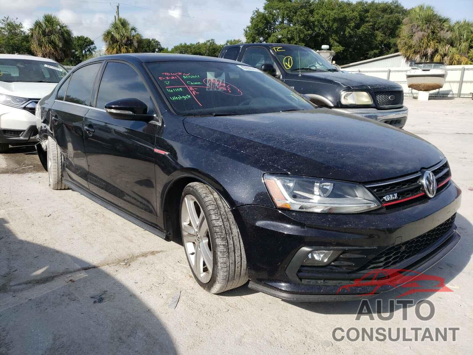 VOLKSWAGEN JETTA 2017 - 3VW4T7AJ8HM362706