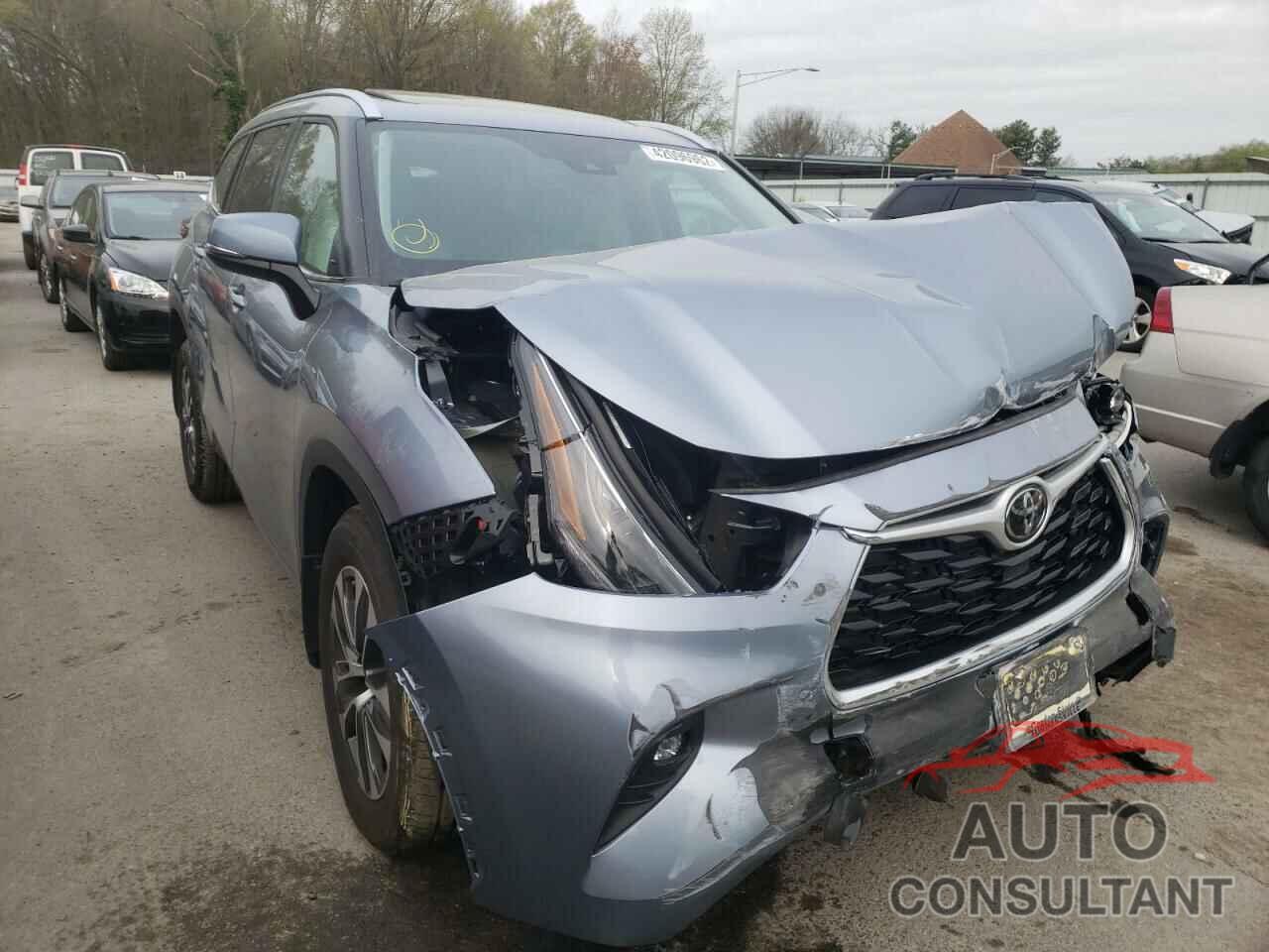 TOYOTA HIGHLANDER 2021 - 5TDHZRBH8MS136105