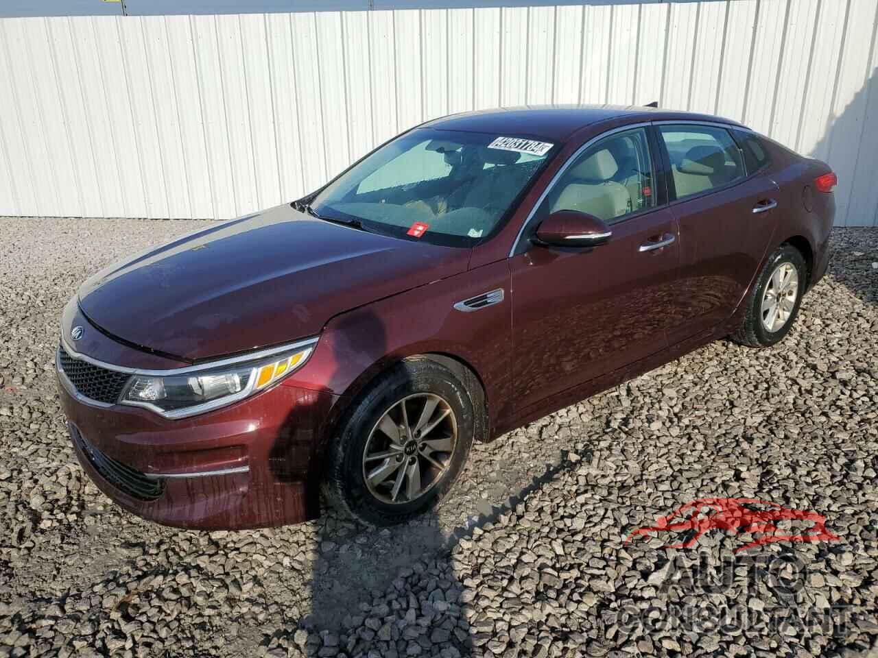 KIA OPTIMA 2016 - 5XXGT4L36GG117254