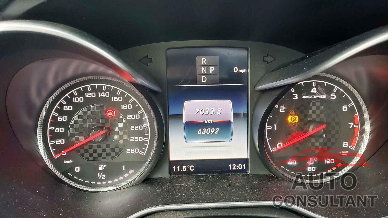MERCEDES-BENZ C-CLASS 2017 - 55SWF6EB4HU192413