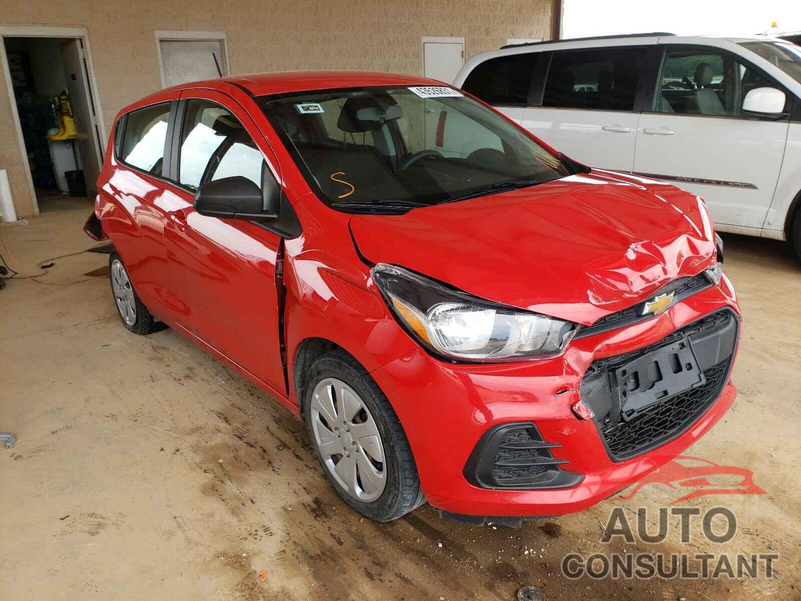 CHEVROLET SPARK 2017 - KL8CB6SA8HC784608