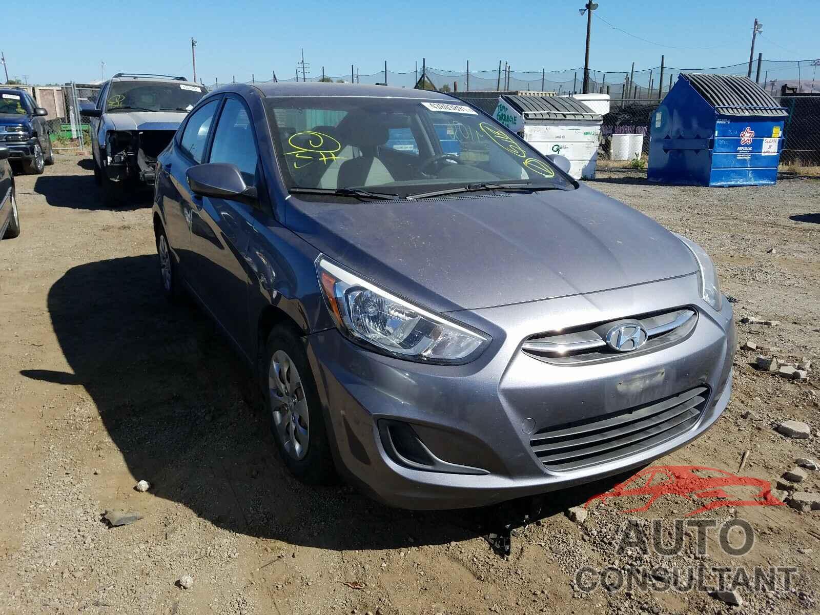 HYUNDAI ACCENT 2016 - KMHCT4AE4GU052879