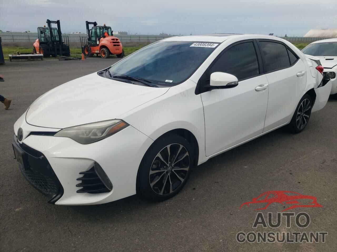TOYOTA COROLLA 2017 - 5YFBURHE8HP722240