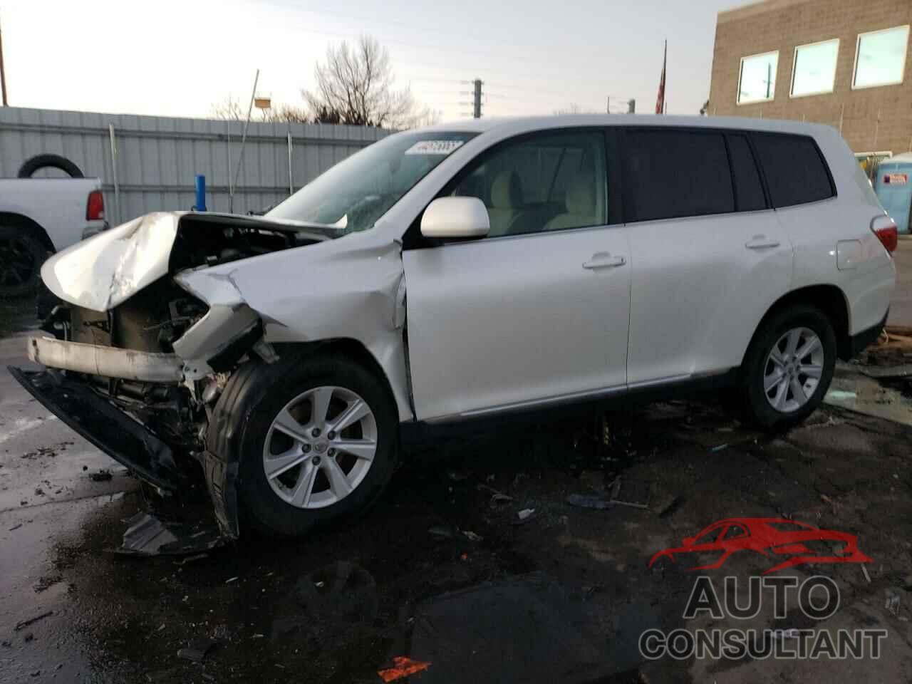 TOYOTA HIGHLANDER 2012 - 5TDBK3EH7CS122097