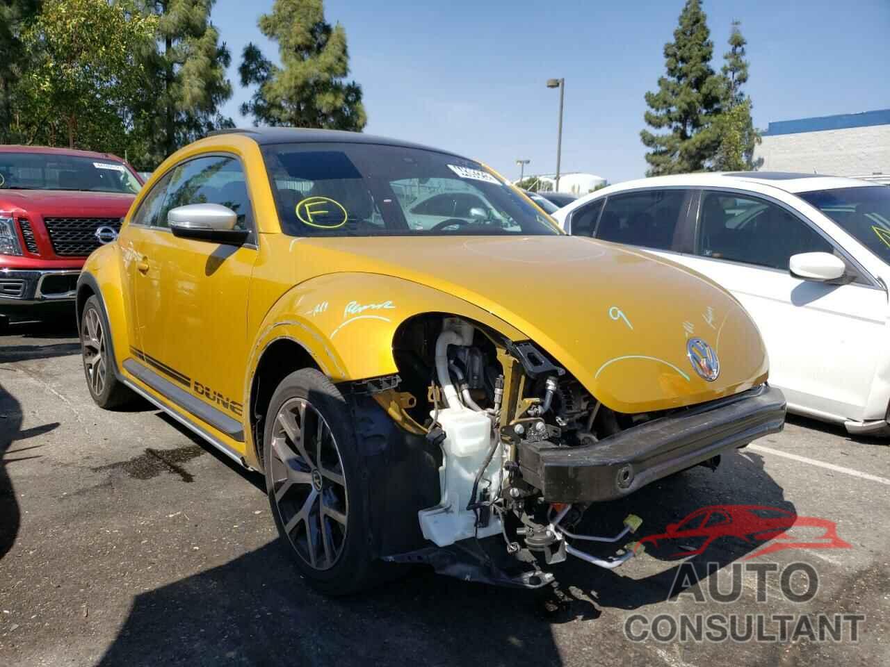 VOLKSWAGEN BEETLE 2017 - 3VWS17AT1HM616576
