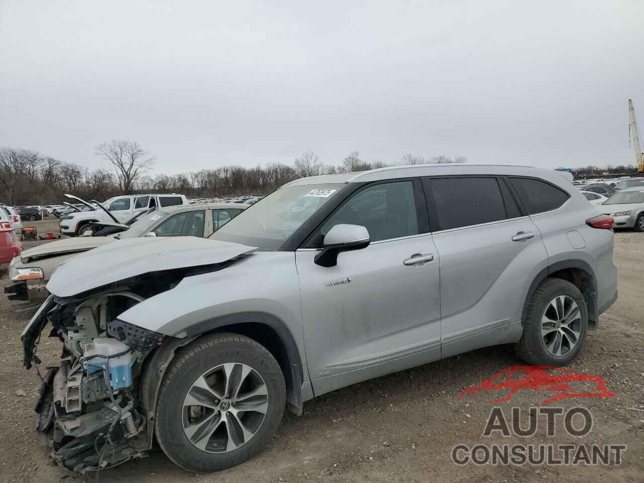 TOYOTA HIGHLANDER 2021 - 5TDGBRCH4MS515617