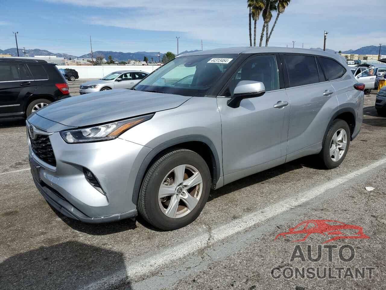 TOYOTA HIGHLANDER 2020 - 5TDZZRAH7LS022035