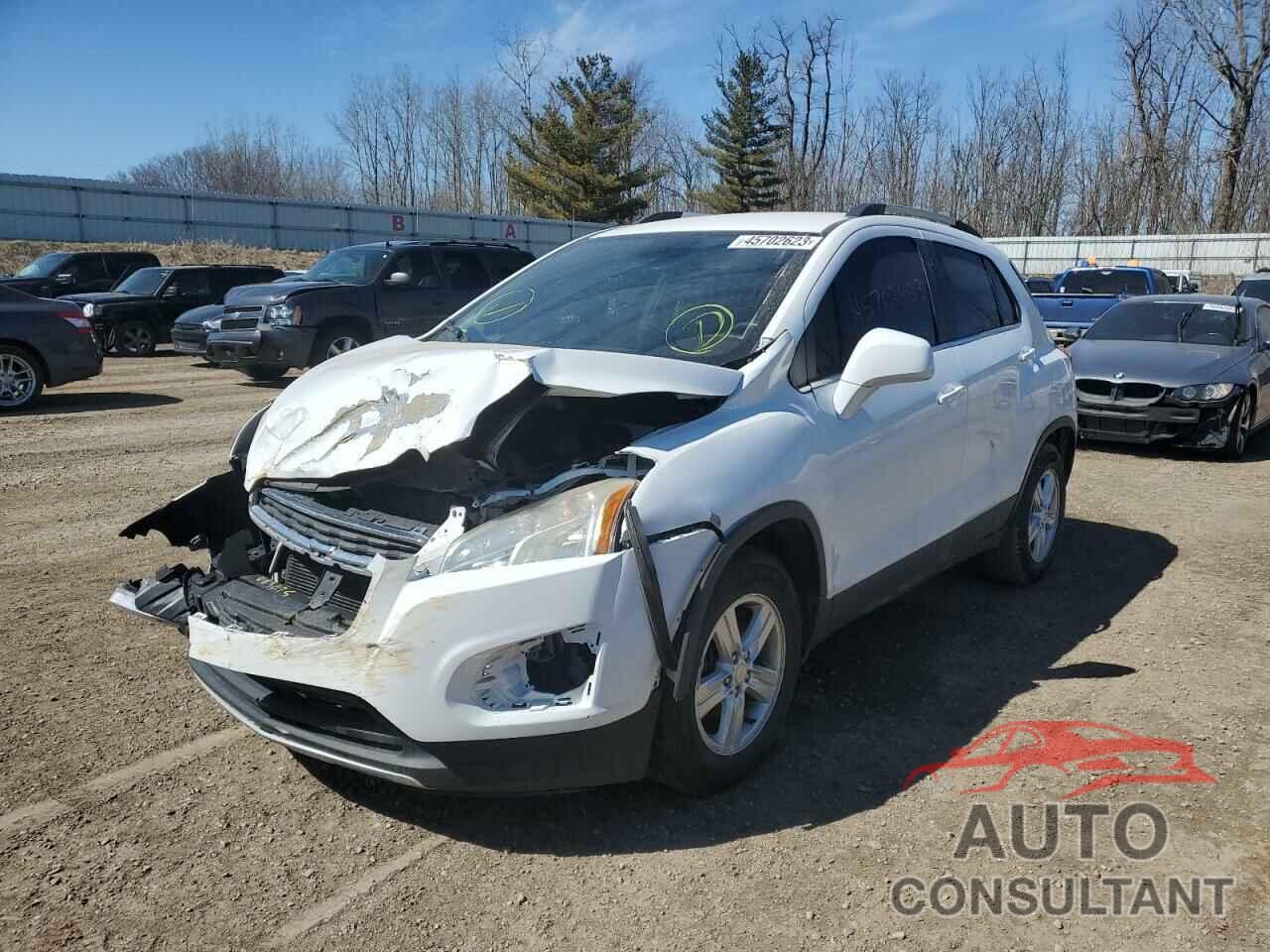 CHEVROLET TRAX 2016 - 3GNCJLSB8GL257390