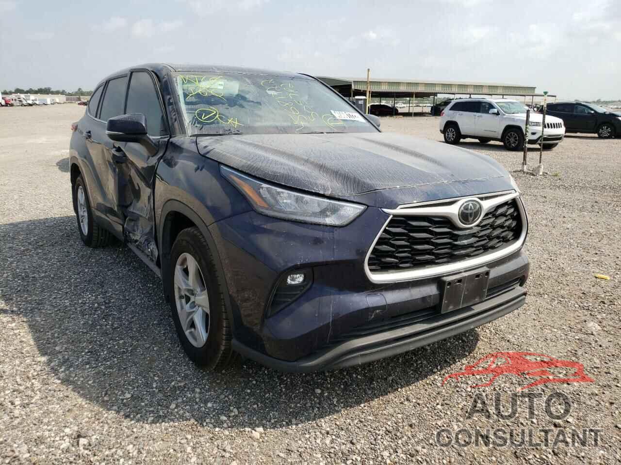 TOYOTA HIGHLANDER 2020 - 5TDZZRAH5LS505782