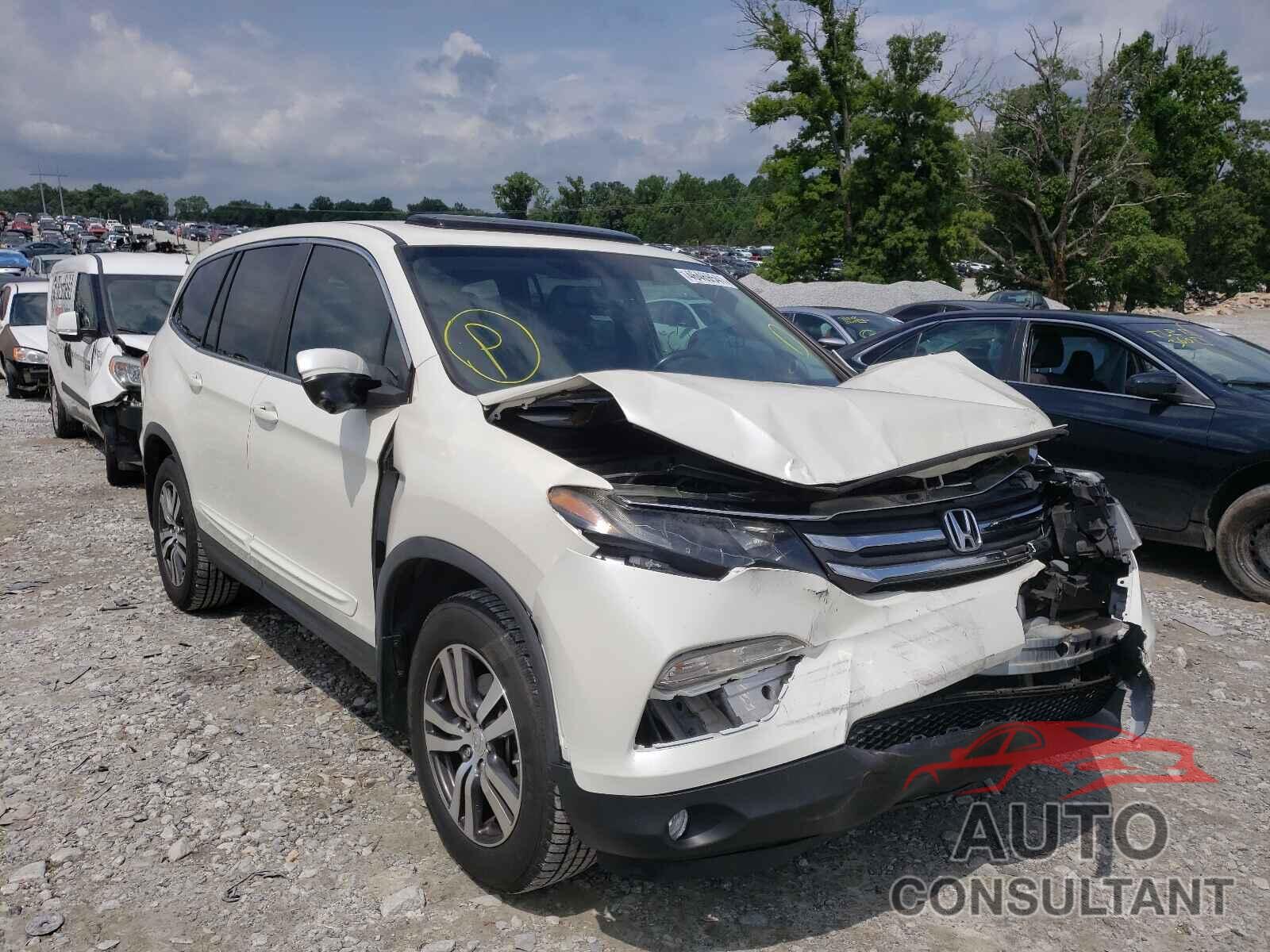 HONDA PILOT 2016 - 5FNYF5H79GB024812
