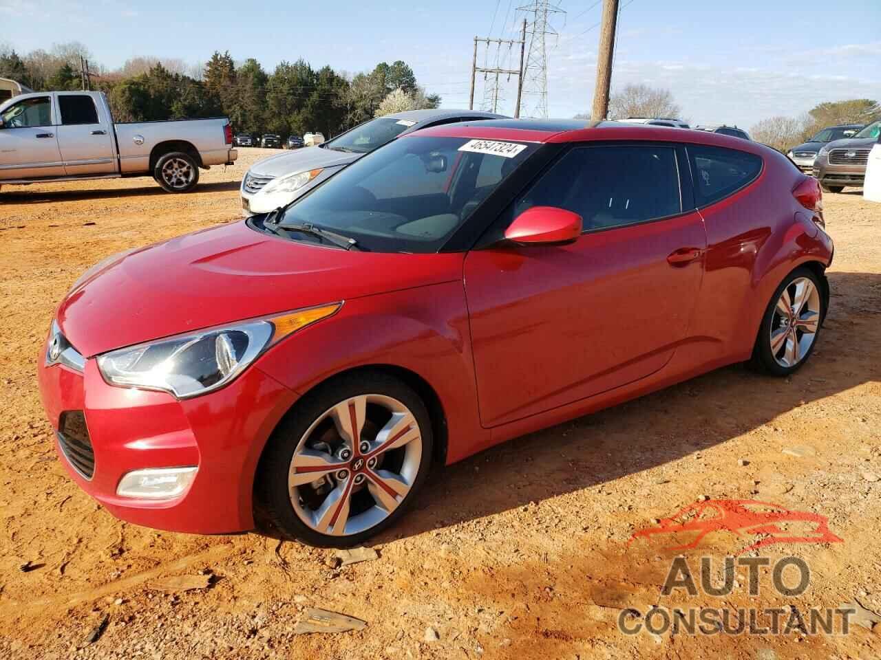 HYUNDAI VELOSTER 2017 - KMHTC6AD5HU319340