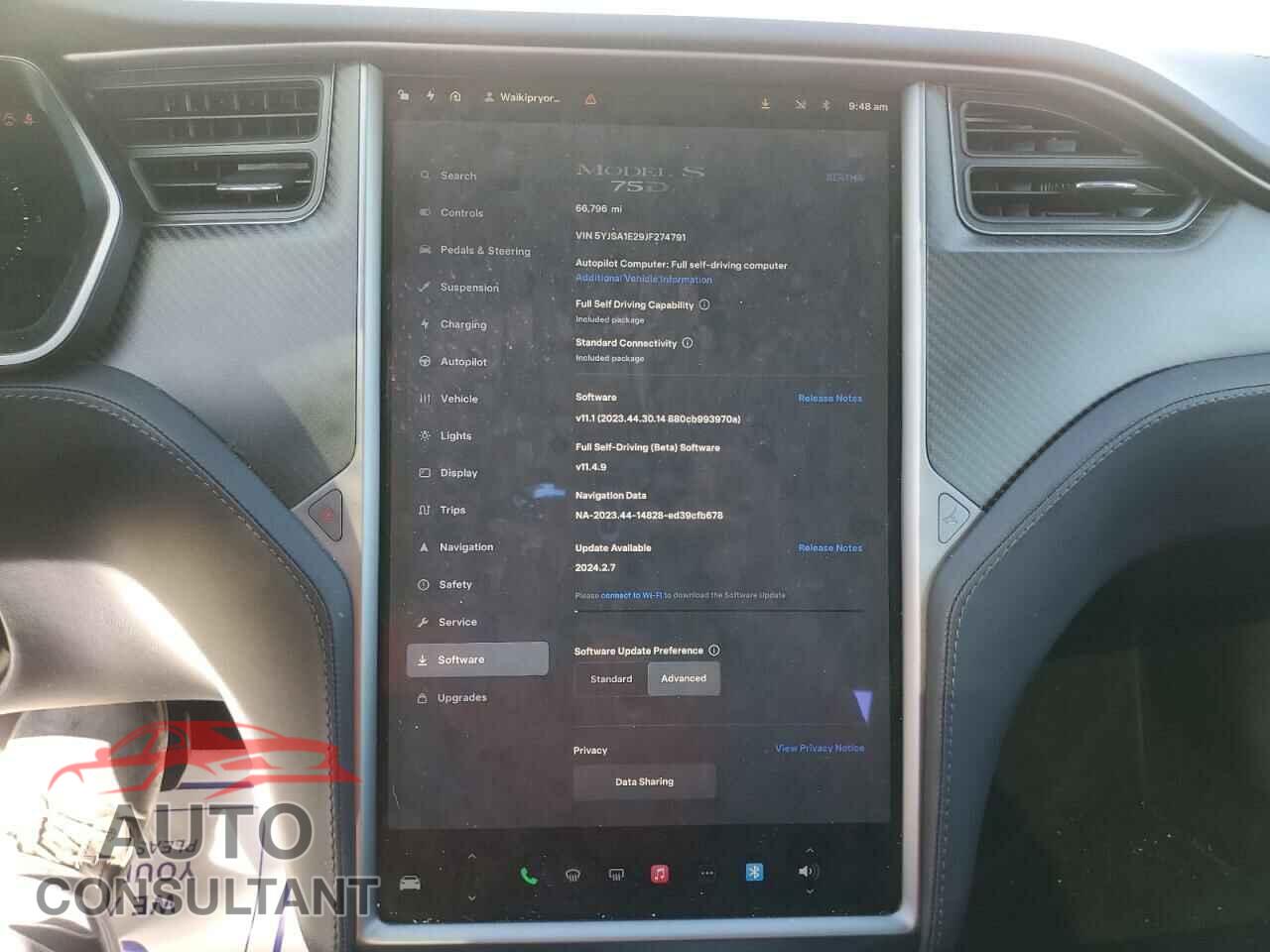 TESLA MODEL S 2018 - 5YJSA1E29JF274791