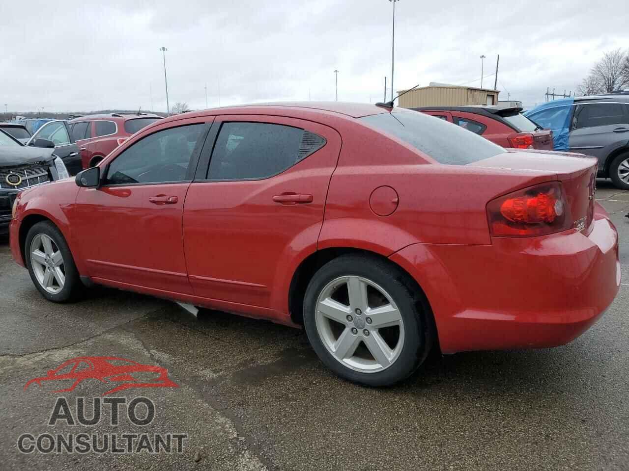 DODGE AVENGER 2012 - 1C3CDZAB9CN167622