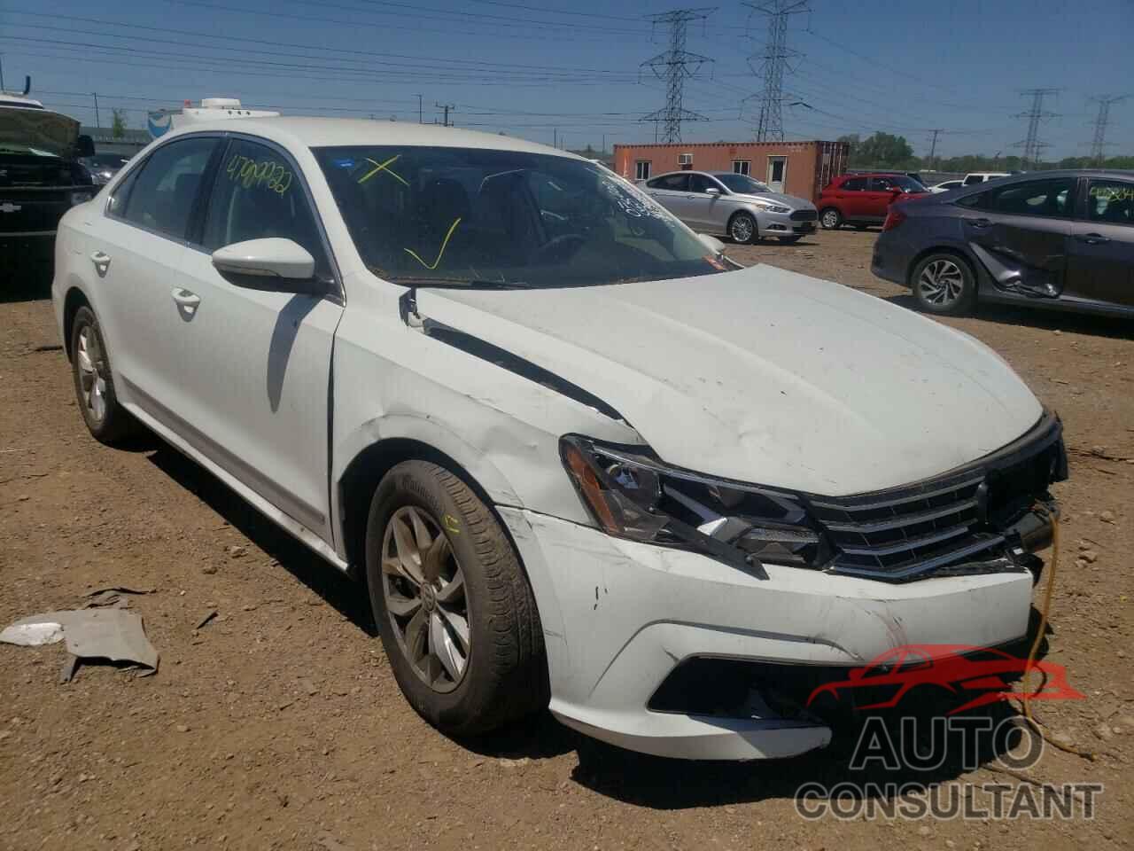 VOLKSWAGEN PASSAT 2017 - 1VWAT7A30HC076600
