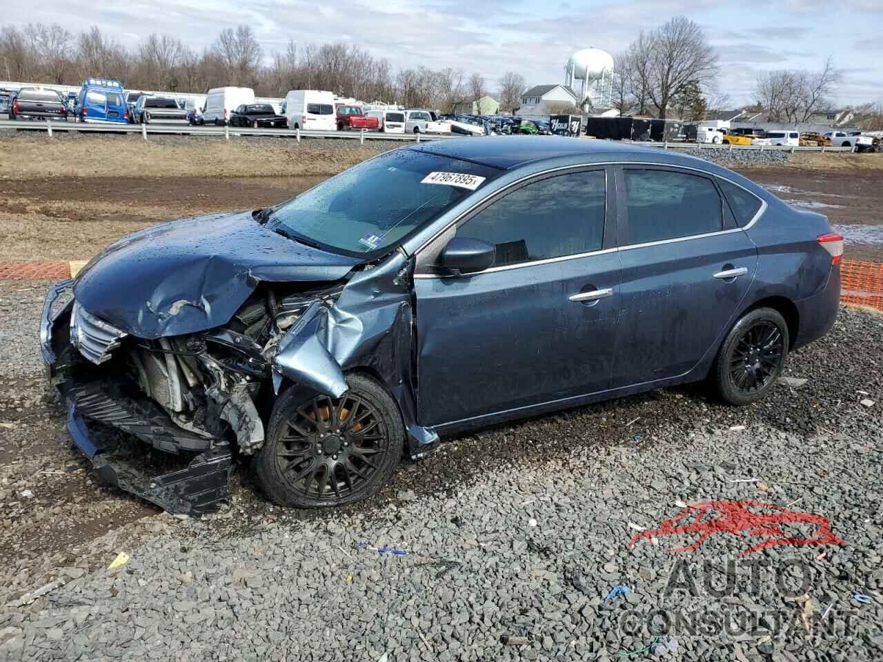 NISSAN SENTRA 2014 - 3N1AB7AP6EY320085