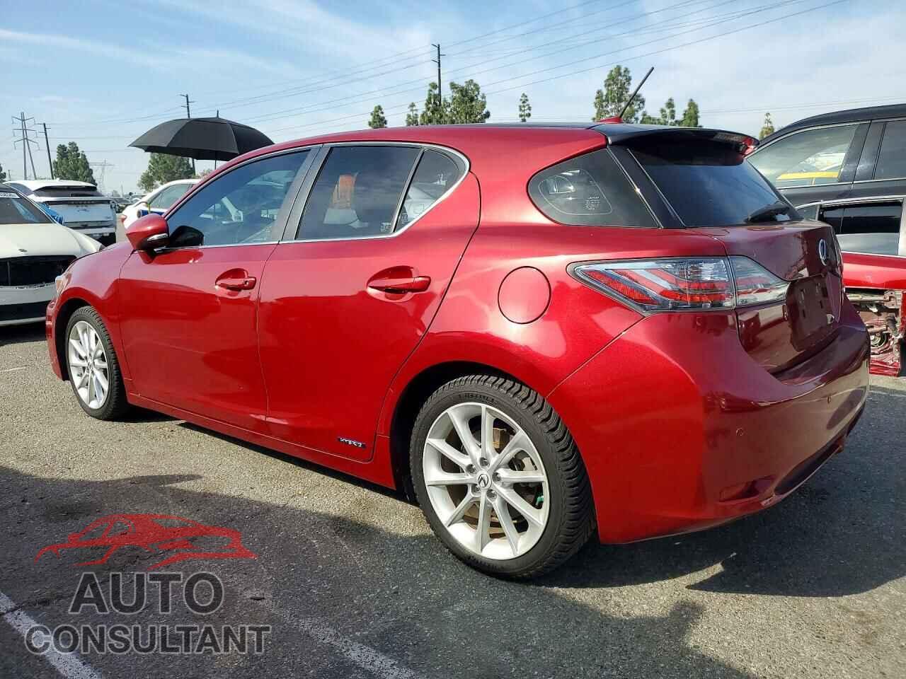 LEXUS CT 200 2013 - JTHKD5BH8D2153991