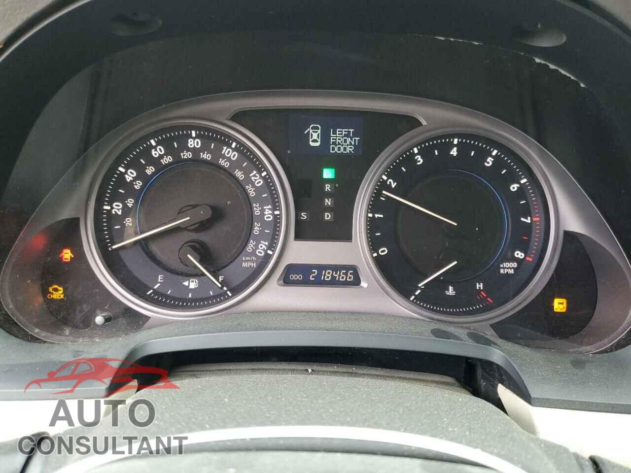 LEXUS IS 2010 - JTHBF5C25A5118212