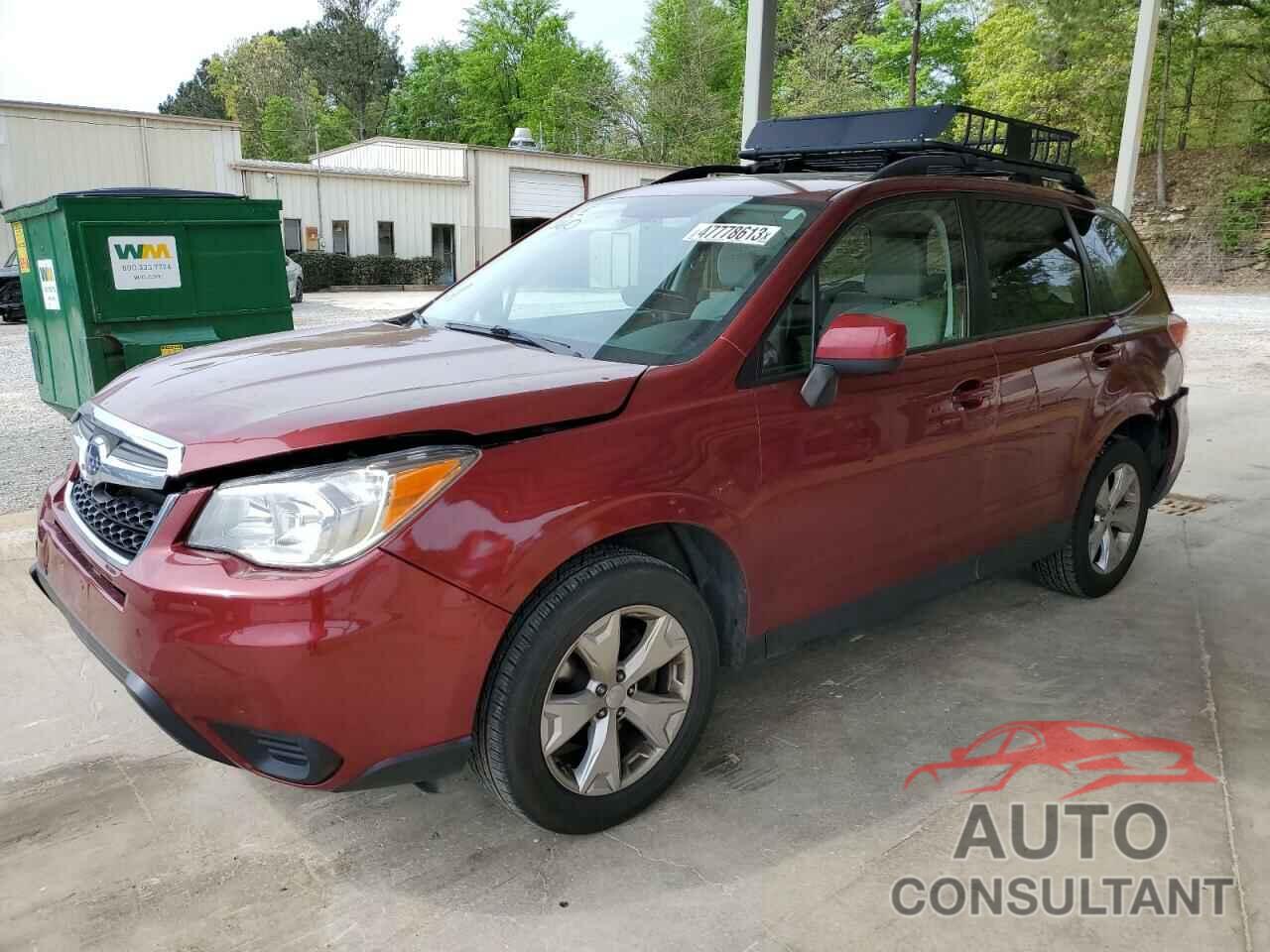 SUBARU FORESTER 2016 - JF2SJADC4GH534325