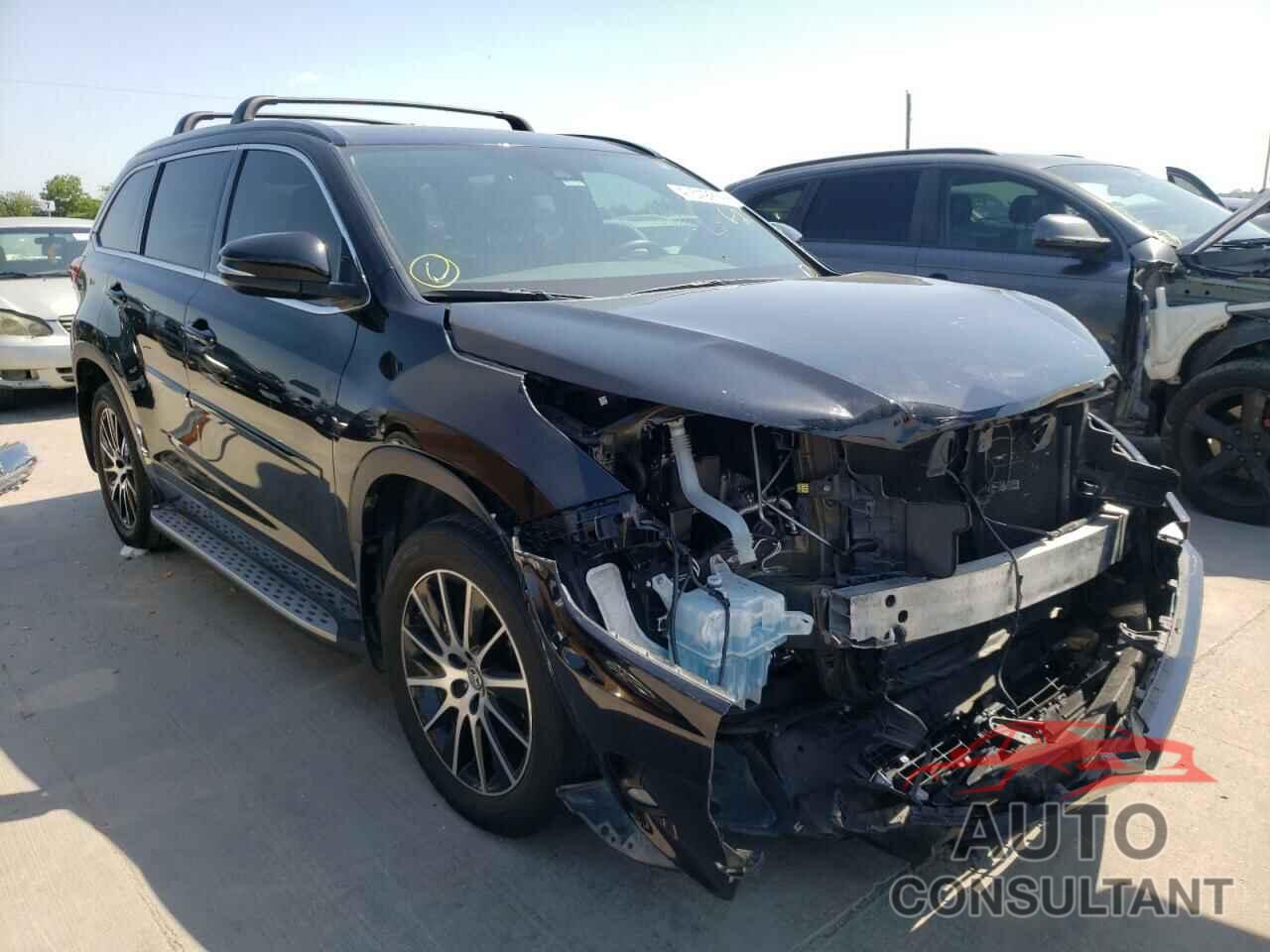 TOYOTA HIGHLANDER 2017 - 5TDKZRFH9HS521503