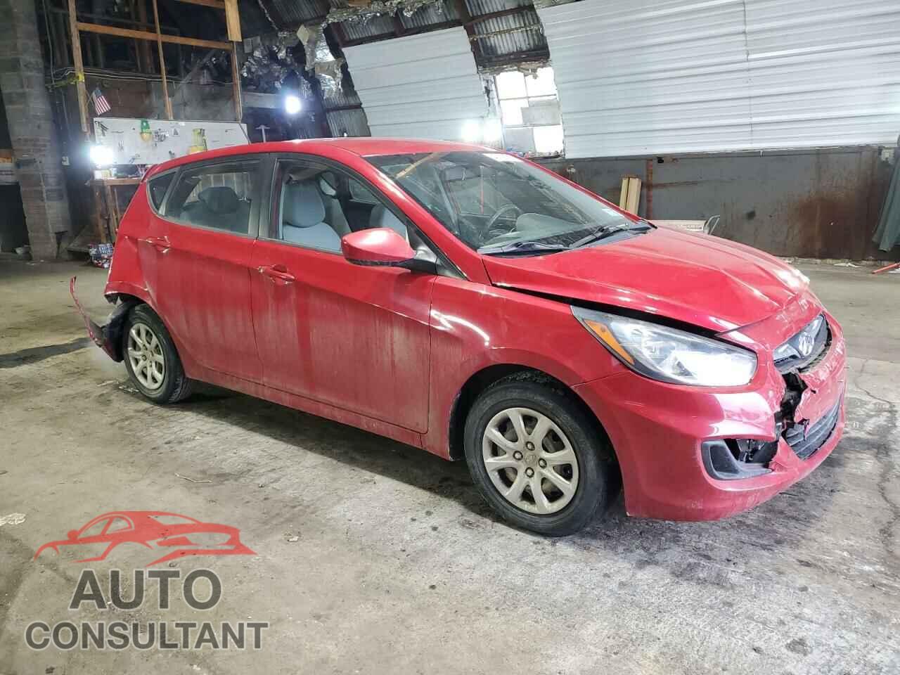 HYUNDAI ACCENT 2012 - KMHCT5AE7CU031850