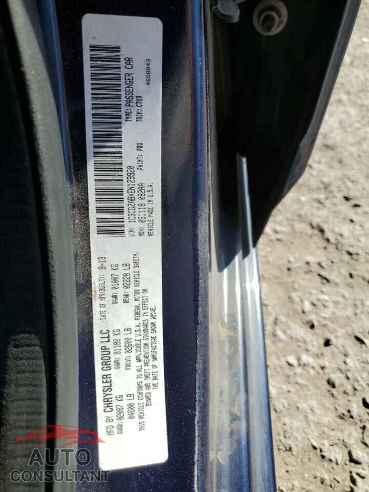 DODGE AVENGER 2014 - 1C3CDZABXEN129920