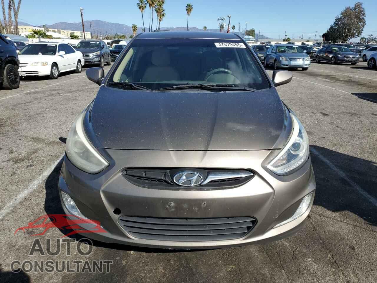 HYUNDAI ACCENT 2014 - KMHCU4AE5EU613875