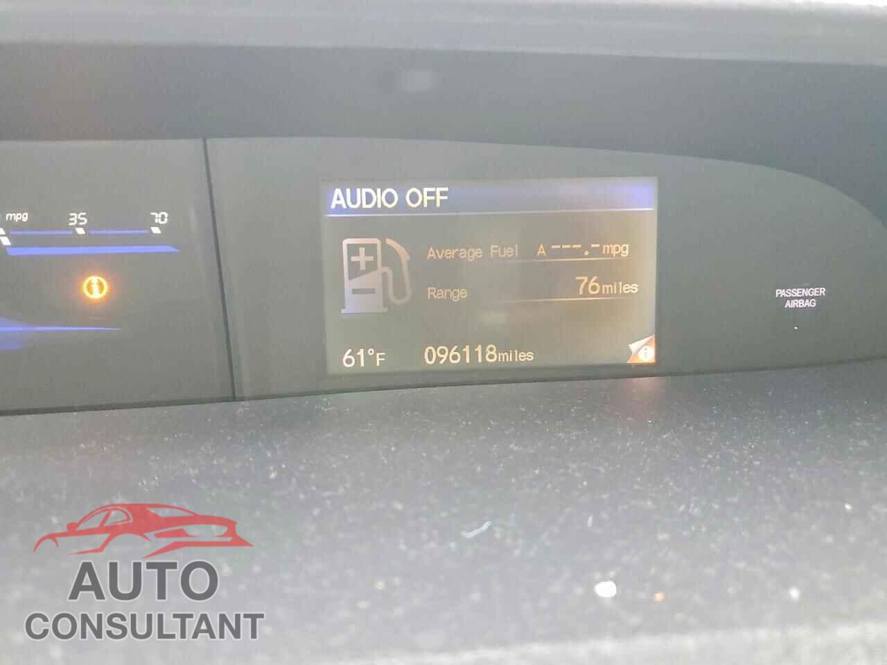 HONDA CIVIC 2013 - 19XFB2F56DE036677